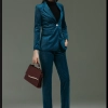 fashion flight attendant restaurant hotel staff uniform women work suits pant blazer