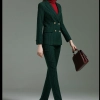 thicken fabric long sleeve female suit workwear formal design uniform