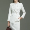 stewardess uniform young lady office work suit skirt suit uniform