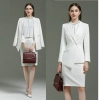 stewardess uniform young lady office work suit skirt suit uniform