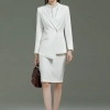 stewardess uniform young lady office work suit skirt suit uniform