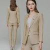 France design grace vogue easy care women pant suits uniform (blazer pant)