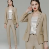 France design grace vogue easy care women pant suits uniform (blazer pant)