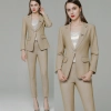 France design grace vogue easy care women pant suits uniform (blazer pant)