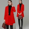 Europe America style fashion winter autumn woolen fabric women suit blazer shirt set