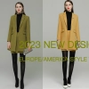 Europe America style fashion winter autumn woolen fabric women suit blazer shirt set