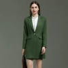 Europe America style fashion winter autumn woolen fabric women suit blazer shirt set