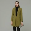 Europe America style fashion winter autumn woolen fabric women suit blazer shirt set