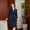 2023 fashion three button women suit skirt suit office work uniform workwear