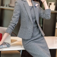 2025 autumn thicken women work suits office business sale uniform