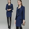 fashion office work style Europe women skirt suits pant suit