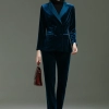 Pairs fashion office lady casual suits pant blazer