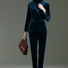 Pairs fashion office lady casual suits pant blazer