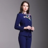 fashion high quality Air steward work uniform women pant suit