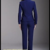 fashion high quality Air steward work uniform women pant suit