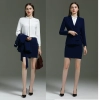 fashion bow property agent uniform work suit women office work suits