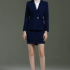 fashion bow property agent uniform work suit women office work suits