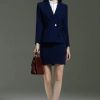 fashion bow property agent uniform work suit women office work suits