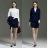 fashion bow property agent uniform work suit women office work suits