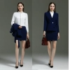 fashion bow property agent uniform work suit women office work suits