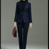 Europe style good fabric hotel attendant uniform work suit women pant suit