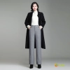 2025 autumn winter woolen thicken women work style trouser Wide leg pants