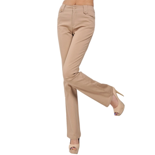 simple  autumn design women pant flare pant