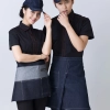 Europe high quality denim waiter apron short apron