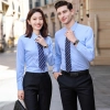 high quality solid collar long sleeve office work shirt  teach shirt chef shirt