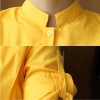 solid candy color dessert shop coffee party waiter uniform shirt jacket